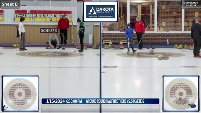 Curling Stadium - Grand Forks SHEET B 01-16-24 смотреть онлайн