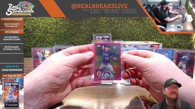 2023 Topps Chrome Update #100-101 DUAL CASE Hobby Pick Your Team (3/25/24) смотреть онлайн