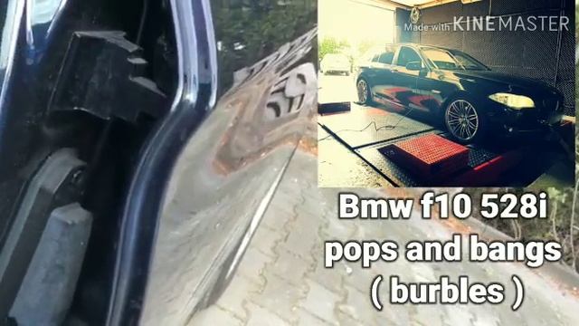 Pops and bangs BMW f10 528I Xdrive.strzaly z wydechu (nie popcorn ,hardcut ) смотреть онлайн