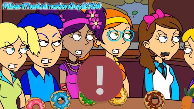 Miss Marmalady Complains About Donuts/Flips Over The Table/Grounded