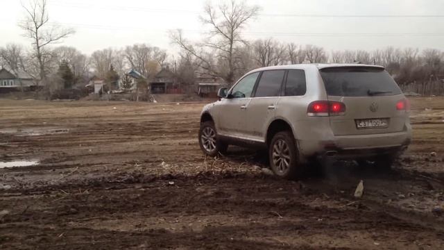 Touareg по грязи