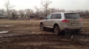 Touareg по грязи