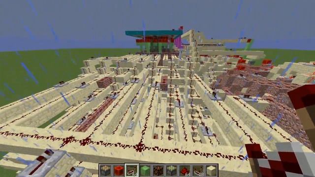 Майнкрафт преобразование сигнала в цифру на табло ТИК ТАК смотреть онлайн