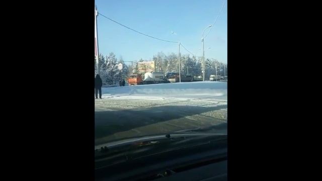 Выезд с Морского пробка в Бердск смотреть онлайн