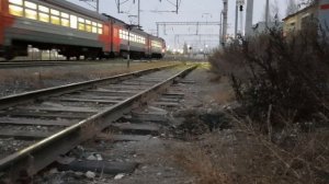 ПОЕЗД РЖД ЖЕЛЕЗНАЯ ДОРОГА ЖЕЛЕЗНОДОРОЖНЫЙ ПЕРЕЕЗД (РОССИЙСКИЕ ПОЕЗДА) RZD TRAIN RAILWAY RAILWAY (RU
