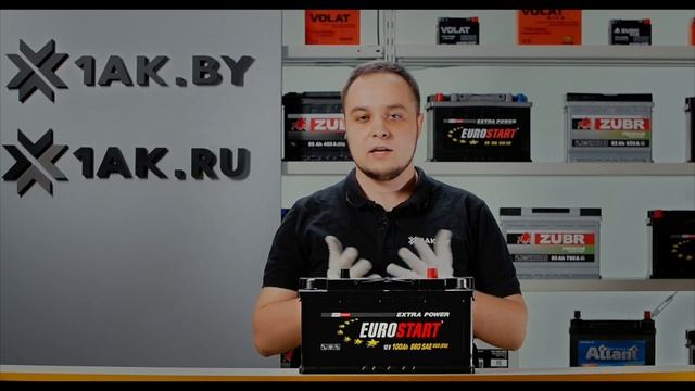 EUROSTART Extra Power 100 Ah: технические характеристики аккумуляторной батареи