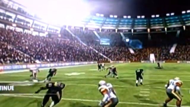 Backbreaker Game Footage: Saints vs Settlers (Forced Fumble By DB on WR) смотреть онлайн