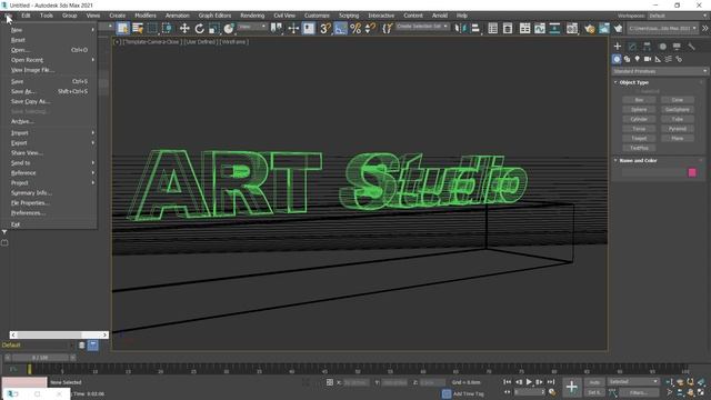 How To Create Custom Start Up Templates In 3Ds Max смотреть онлайн