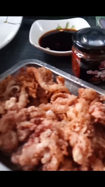 Calamares With April's Chilli Garlic Sauce