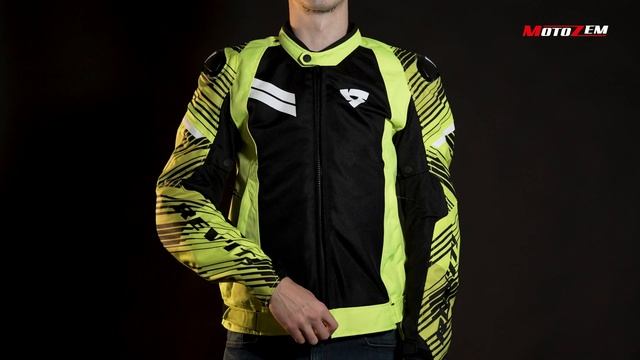Bunda na motorku Revit Apex Air H2O fluo žluto černá смотреть онлайн