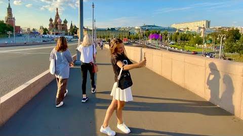2K.Walking Street Moscow. Pyatnitskaya Street. From Zamoskvorechie To Kitay-Gorod.