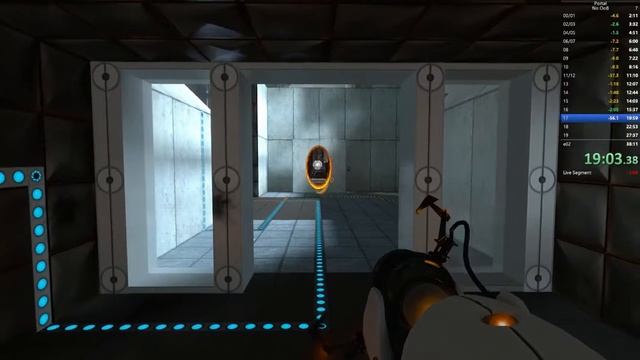Portal Glitchless SpeedRun смотреть онлайн