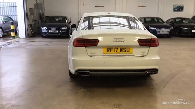 RF17WSU AUDI A6 SALOON TDI ULTRA IN WHITE смотреть онлайн