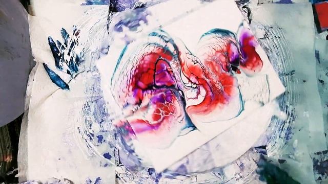 #65. Blooming Lovely ~ Colourful Abstract Sheleeart Bloomswipe ~ Fluid Art смотреть онлайн