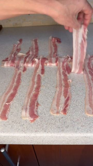 Куриный рулет с моцареллой в беконе 👌 #chicke #bbq #roll #shorts #tasty #барбекю