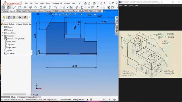 Solidworks Exercises # 6 смотреть онлайн