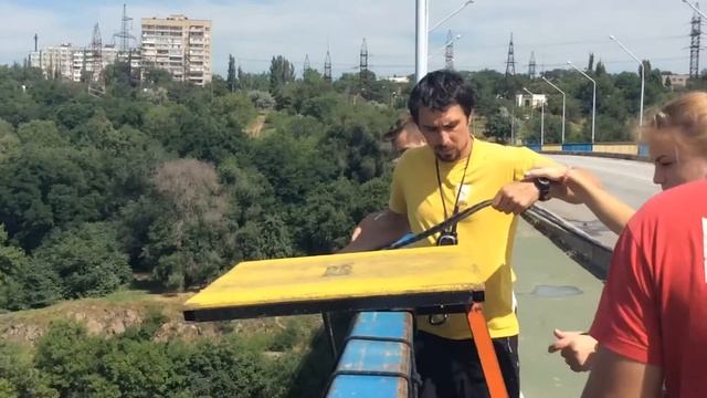 IN LIFE. ROPE JUMPING 42M. ZAPOROZHYE 2016. смотреть онлайн