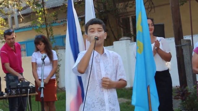 Ален Абтишаев 1 Cентября 2014 г  9 класс Мерхаба, сабалар хайыр