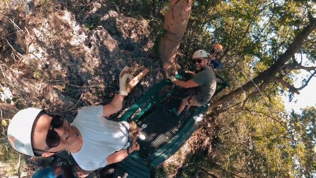 Zip line Fiji 🇫🇯 Insta 360 camera смотреть онлайн