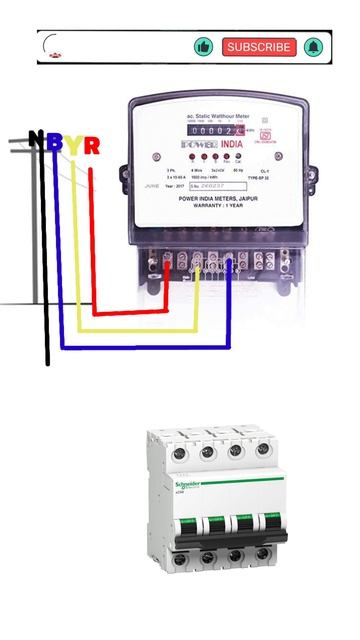 3 phase meter wiring connection@ shorts смотреть онлайн
