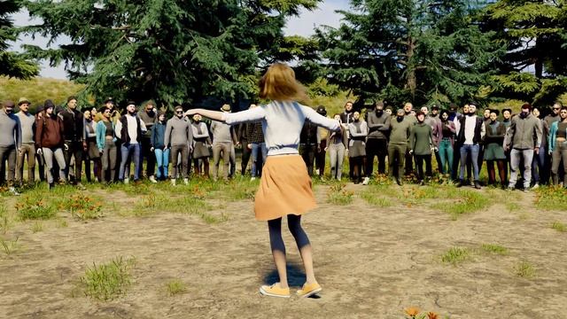 Dance of the Forest Fairy (Blender Hair Particle, Cloth Simulation, “森之舞”) смотреть онлайн