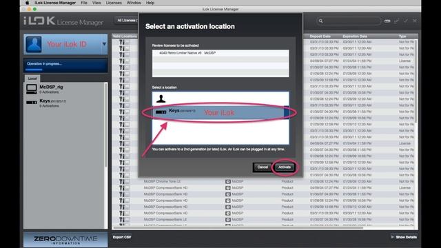McDSP iLok Activation смотреть онлайн