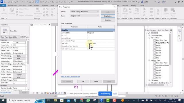 How to Modify Dimension Tick, Color and Size in Revit Architecture смотреть онлайн