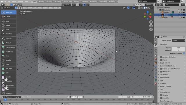 Wormhole Blender Tutorial смотреть онлайн