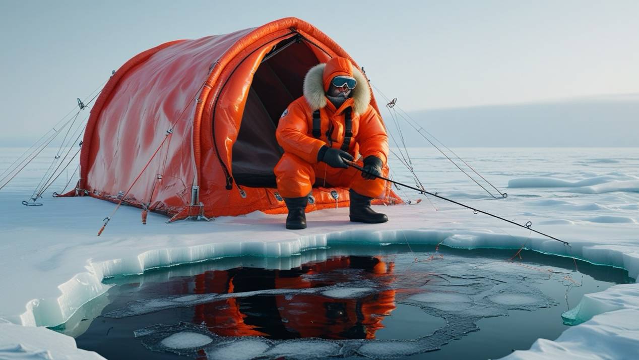 ПОЛЯРНАЯ рыбалка! Экстрим! смотреть онлайн