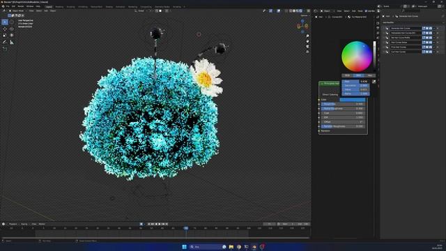 Blender 3.5.1 New Hair System смотреть онлайн