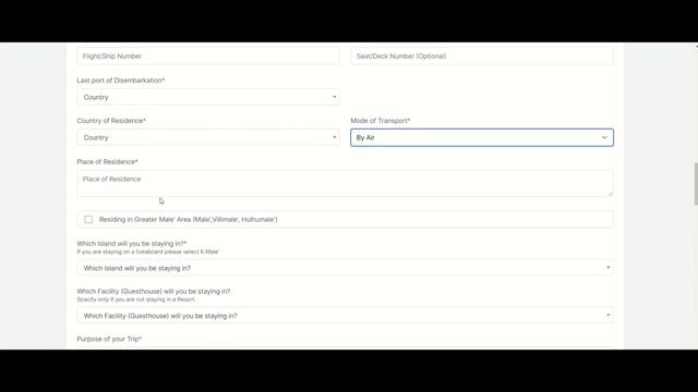 Maldives Health declaration IMUGA registration- Step by Step process смотреть онлайн