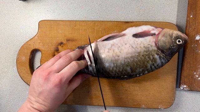 Карась без кісток ? Смачний рецепт смаженого карася🤤👍🥰