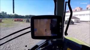 CLAAS AXION – калибровка автопилота. Часть 2