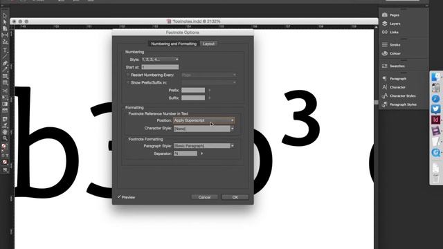 Typographically Correct Footnote Figures in InDesign смотреть онлайн