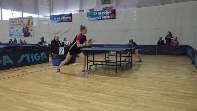 Girls assorty,part 1.Russian Junior Table Tennis Championship 2018. FHD. смотреть онлайн