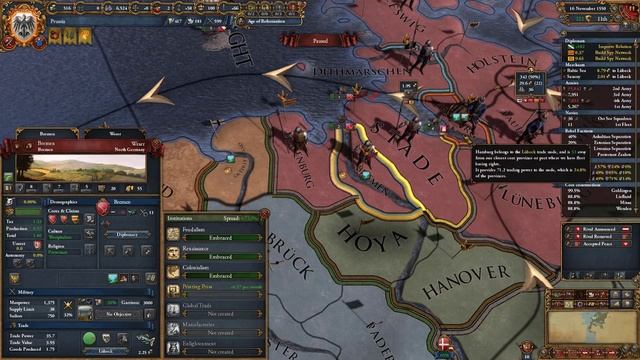 EU4 - Prince of Prussia - Episode 37 - Conquest of North Jutland