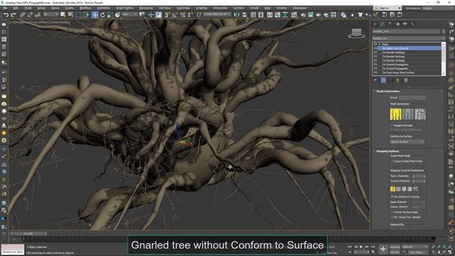 Ornatrix 3dsmax: Conform to Surface смотреть онлайн