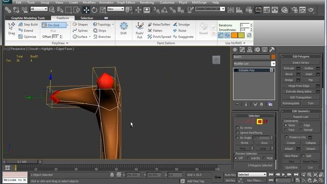 Modeling low res railing connections in 3DSMax смотреть онлайн