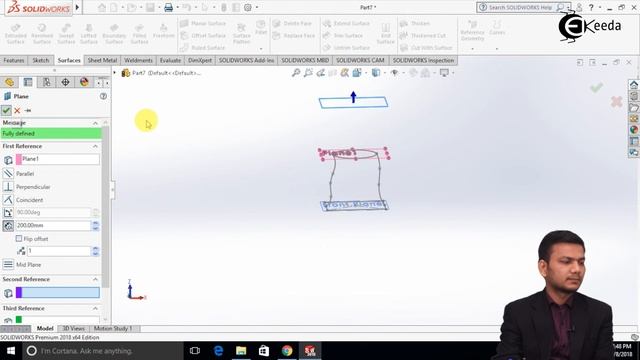 How to Use Loft and Boundary Base Surface - Surfacing in SolidWorks - SolidWorks смотреть онлайн