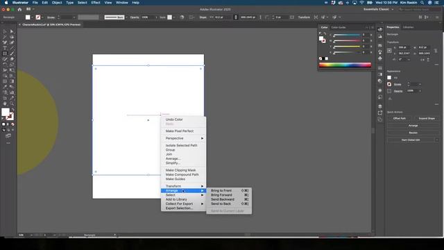 Illustrator | Export as .PNG смотреть онлайн