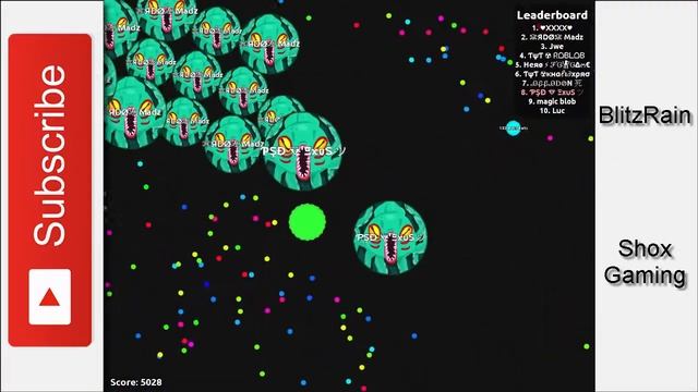 Agar.io // Gameplay // ft.PSD Neon & RDO Madz // #2 смотреть онлайн