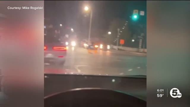 Joyriders Take Over Cleveland Intersections, Perform Donuts