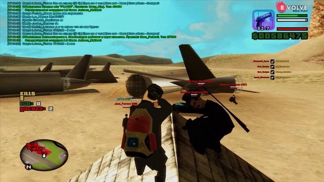 | РАЗОРВАЛИ КАПТ ЗА ЯКУДЗА | EVOLVE RP 02