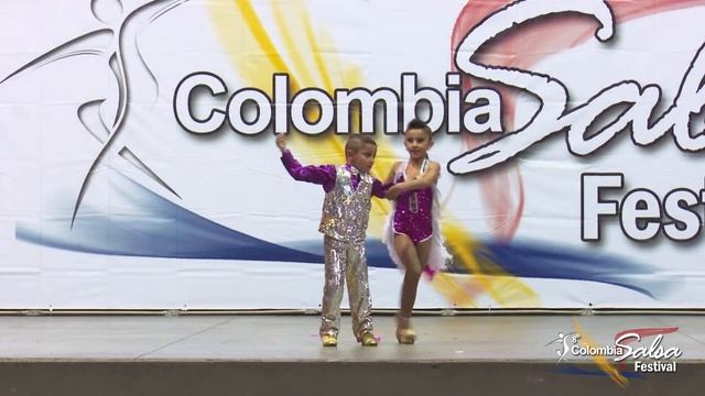 Colombia Salsa Festival 2016, Sofia y Santiago Bernal смотреть онлайн