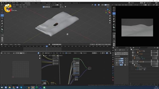 Forest with water Car Ad Breakdown || Blender || CG Bite смотреть онлайн