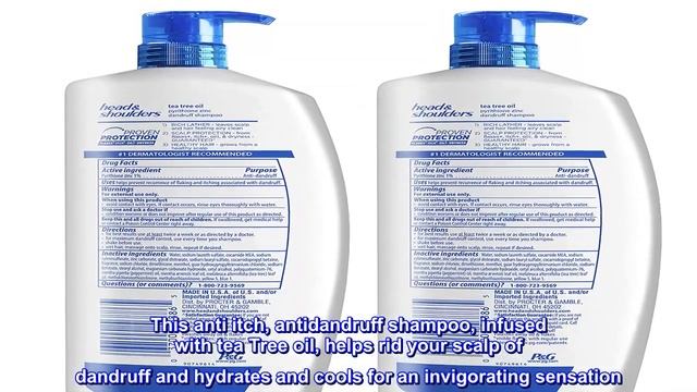 Great Product -  Head & Shoulders Dandruff Shampoo Twin Pack Infused With Tea Tree Oil Hydrate Scal
