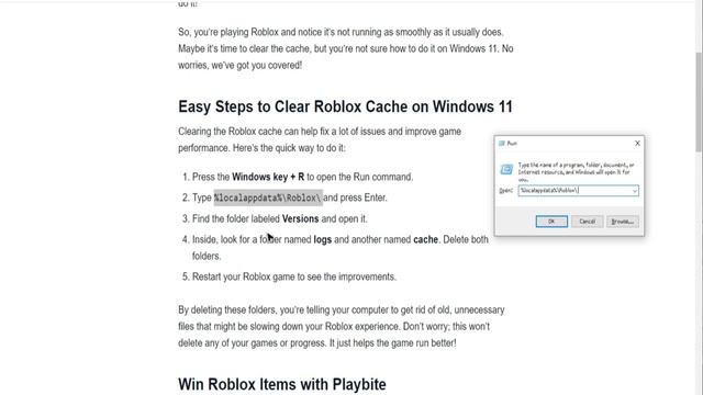 How To Clear Roblox Cache in Windows 11 - Full Guide (2025) смотреть онлайн