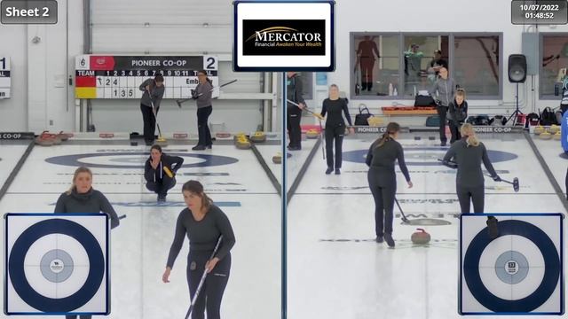 Chelsey Emberley vs. Jana Tisdale - Draw 2 - S3 Group Curling Stadium Series смотреть онлайн