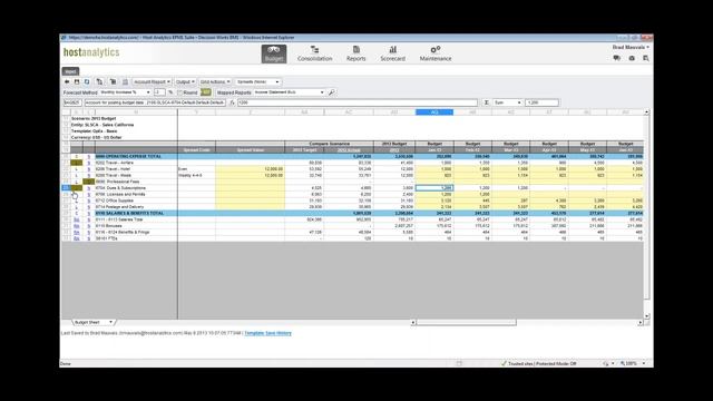 Drive Strategic Planning, Budgeting and Forecasting in the Cloud" Technology Demo смотреть онлайн