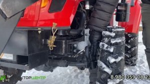 ТракторЦентр обзор TZR 244 с КУНом